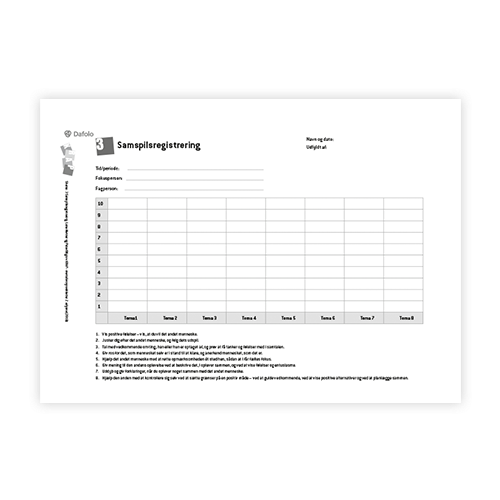 Samspilsregistrering